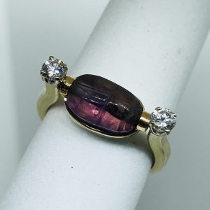 Amethyst Swivel Ring