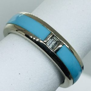Sleeping Beauty Inlay Ring