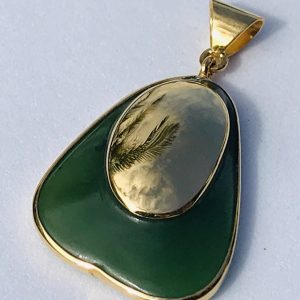 Jade Touchstone pendant
