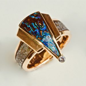 Neon Opal Ring